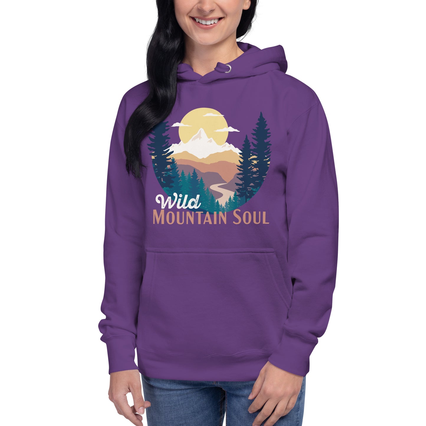 Wild Mountain Soul • Premium Hoodie