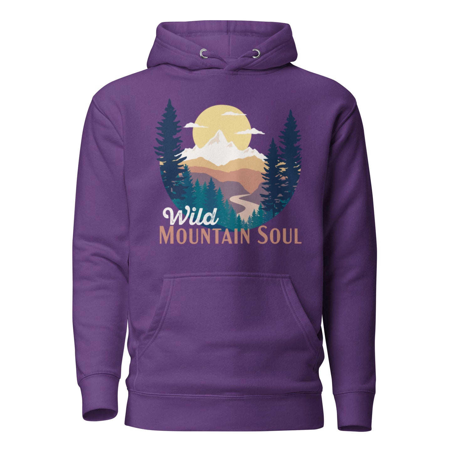 Wild Mountain Soul • Premium Hoodie