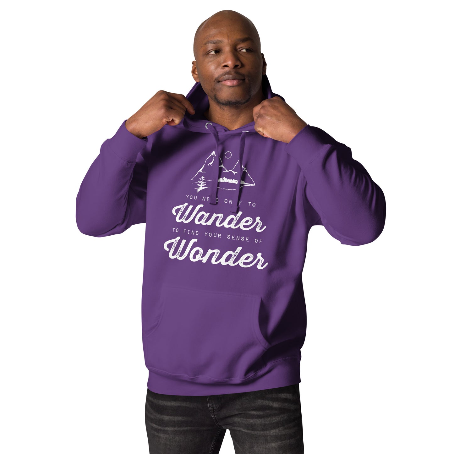 Wander to Wonder • Premium Hoodie