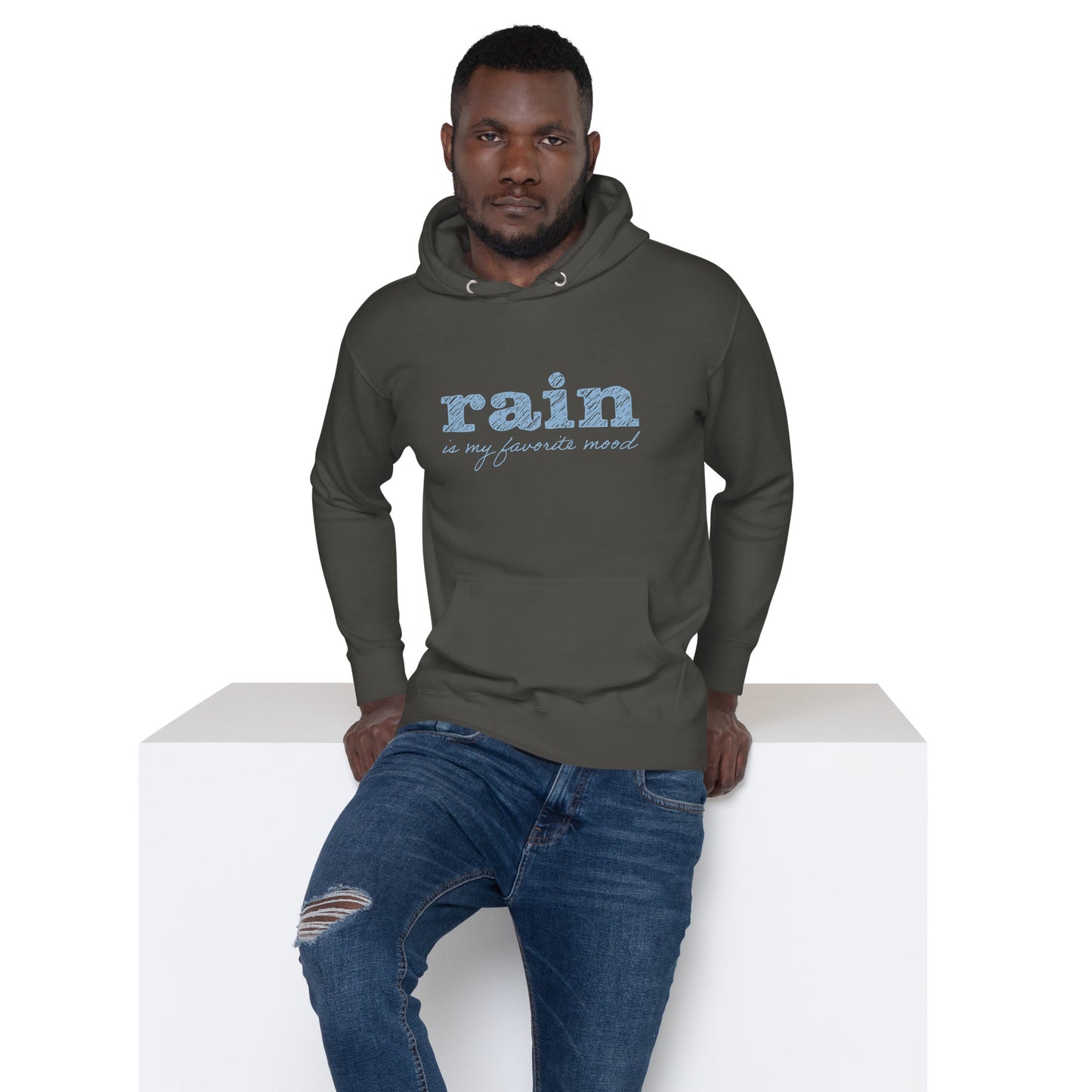 Rain is my favorite mood • Premium Hoodie