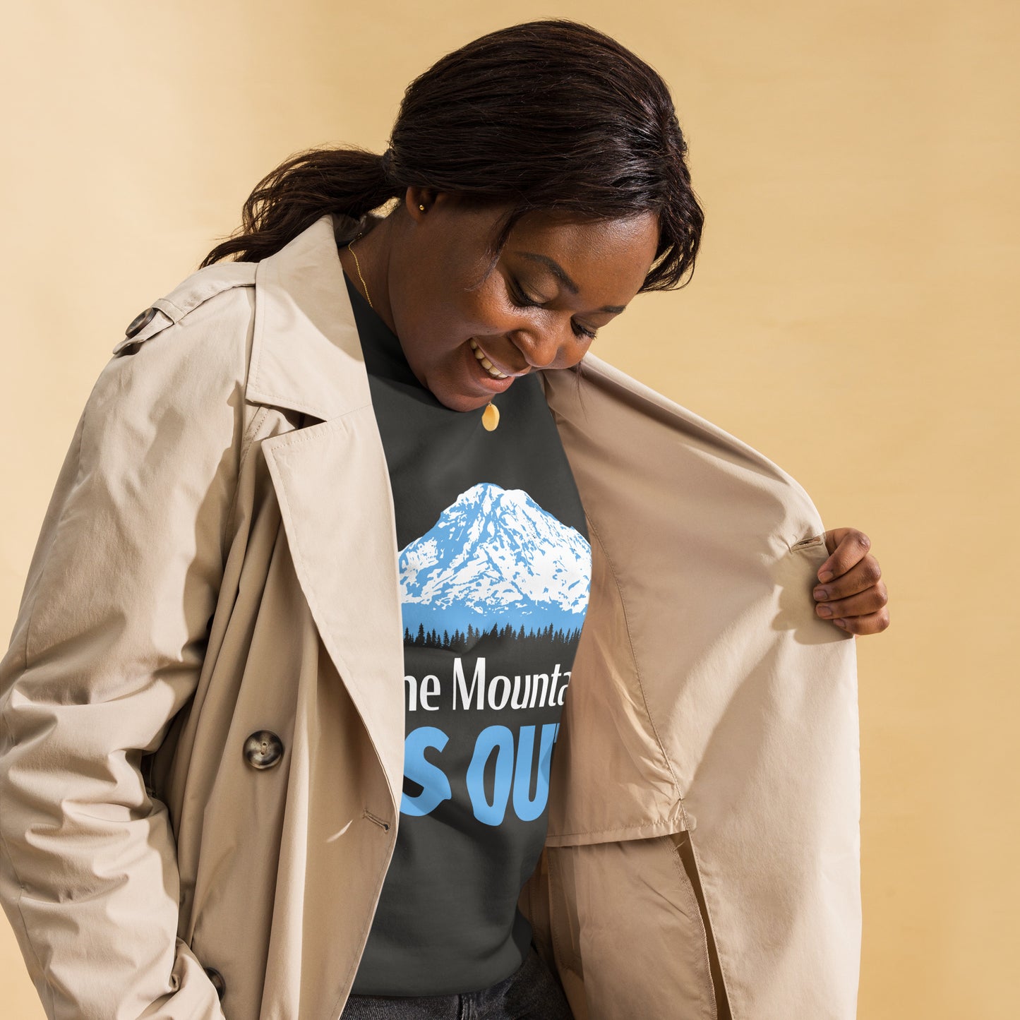 Mt. Rainier • The Mountain Is Out • Premium Sweatshirt