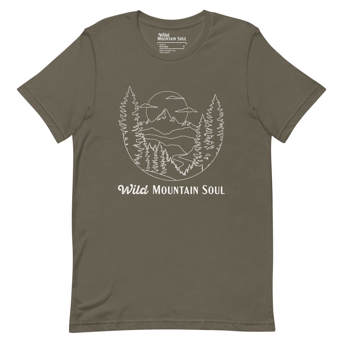 Wild Mountain Soul Graphic Tee • Short Sleeve Jersey T-Shirt