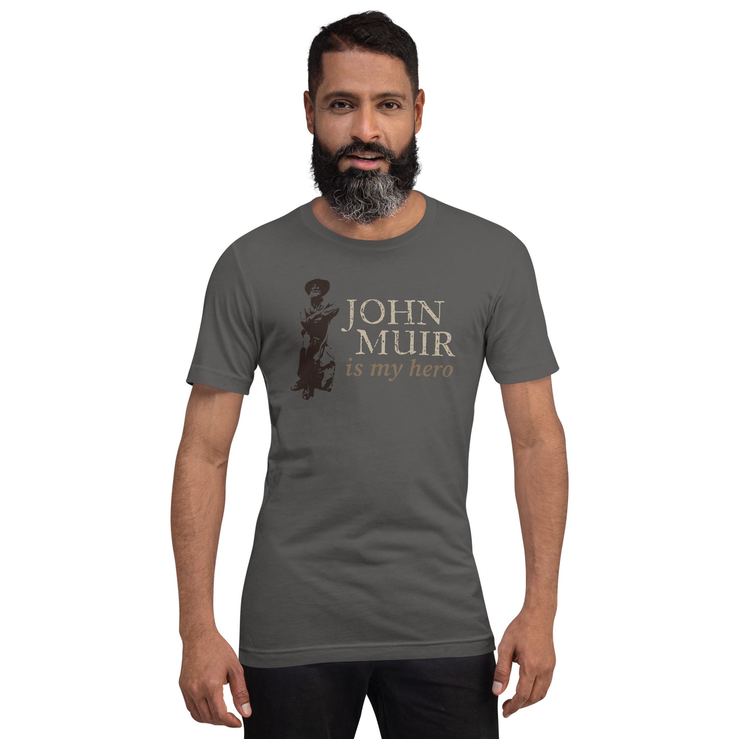 John Muir is my hero • Short Sleeve Jersey T-Shirt