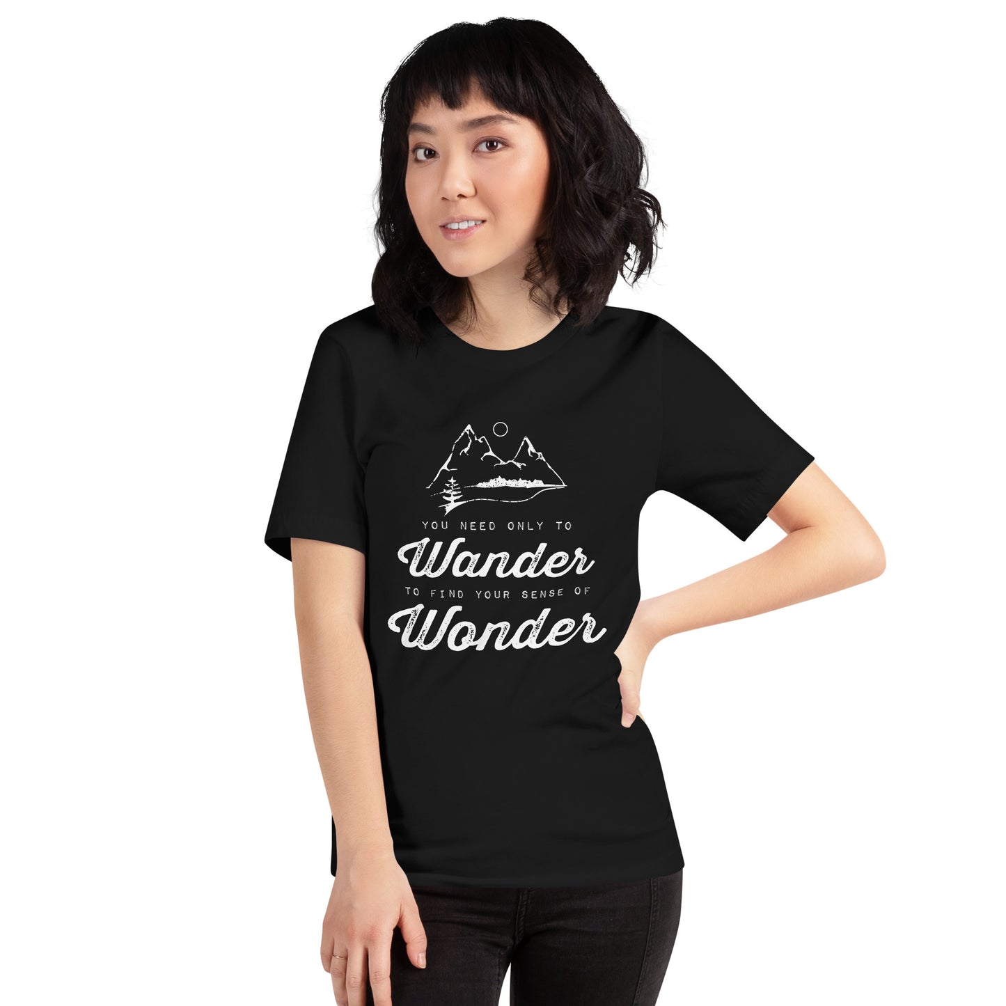 Wander to Wonder • Short Sleeve Jersey T-Shirt