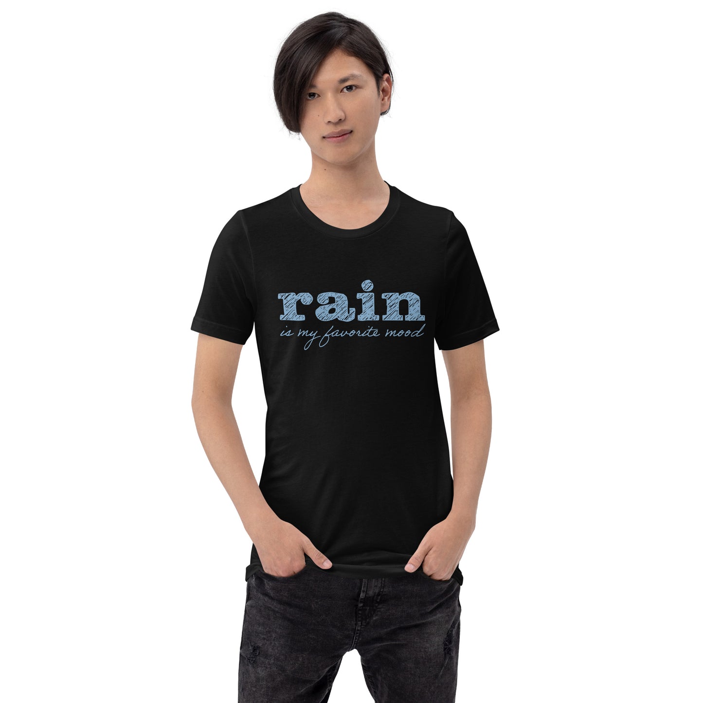 Rain is my favorite mood • Short Sleeve Jersey T-Shirt