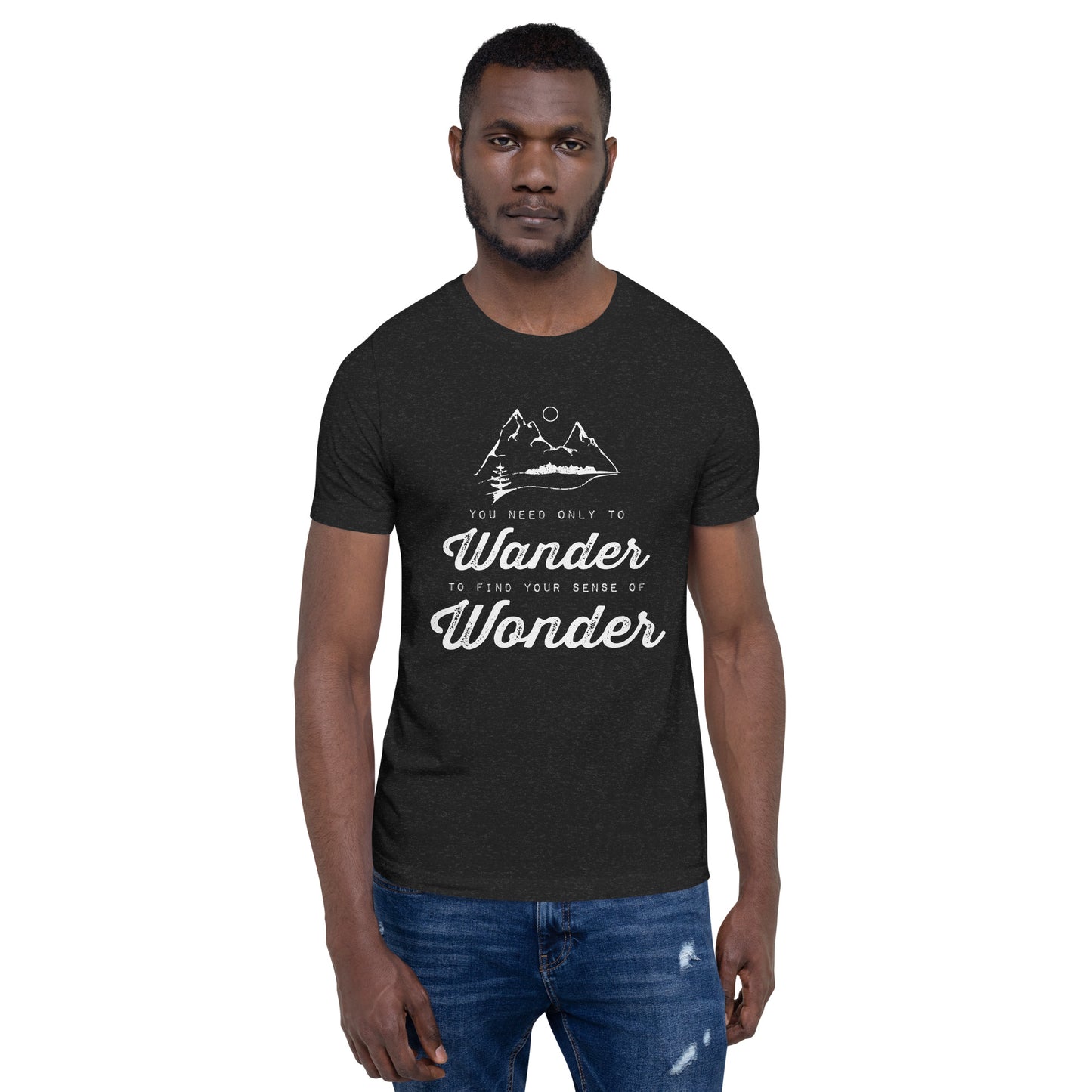 Wander to Wonder • Short Sleeve Jersey T-Shirt