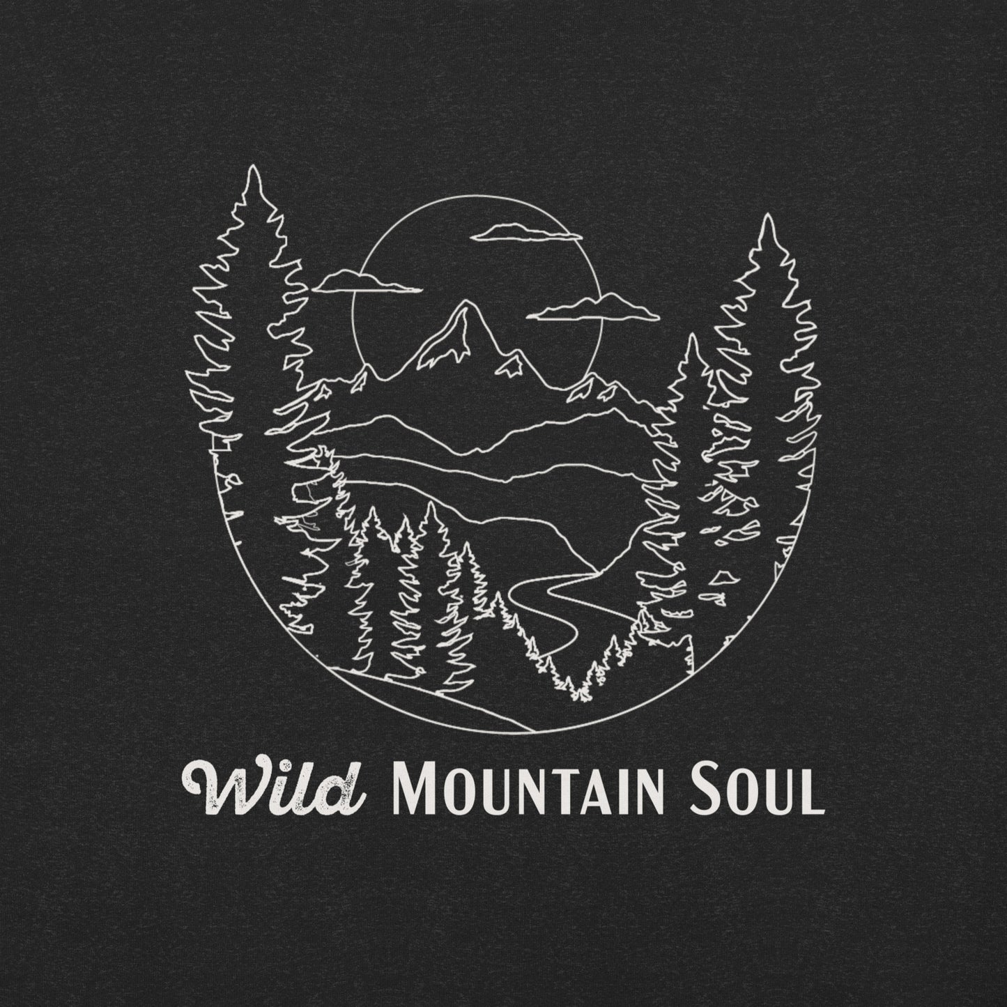 Wild Mountain Soul Graphic Tee • Short Sleeve Jersey T-Shirt