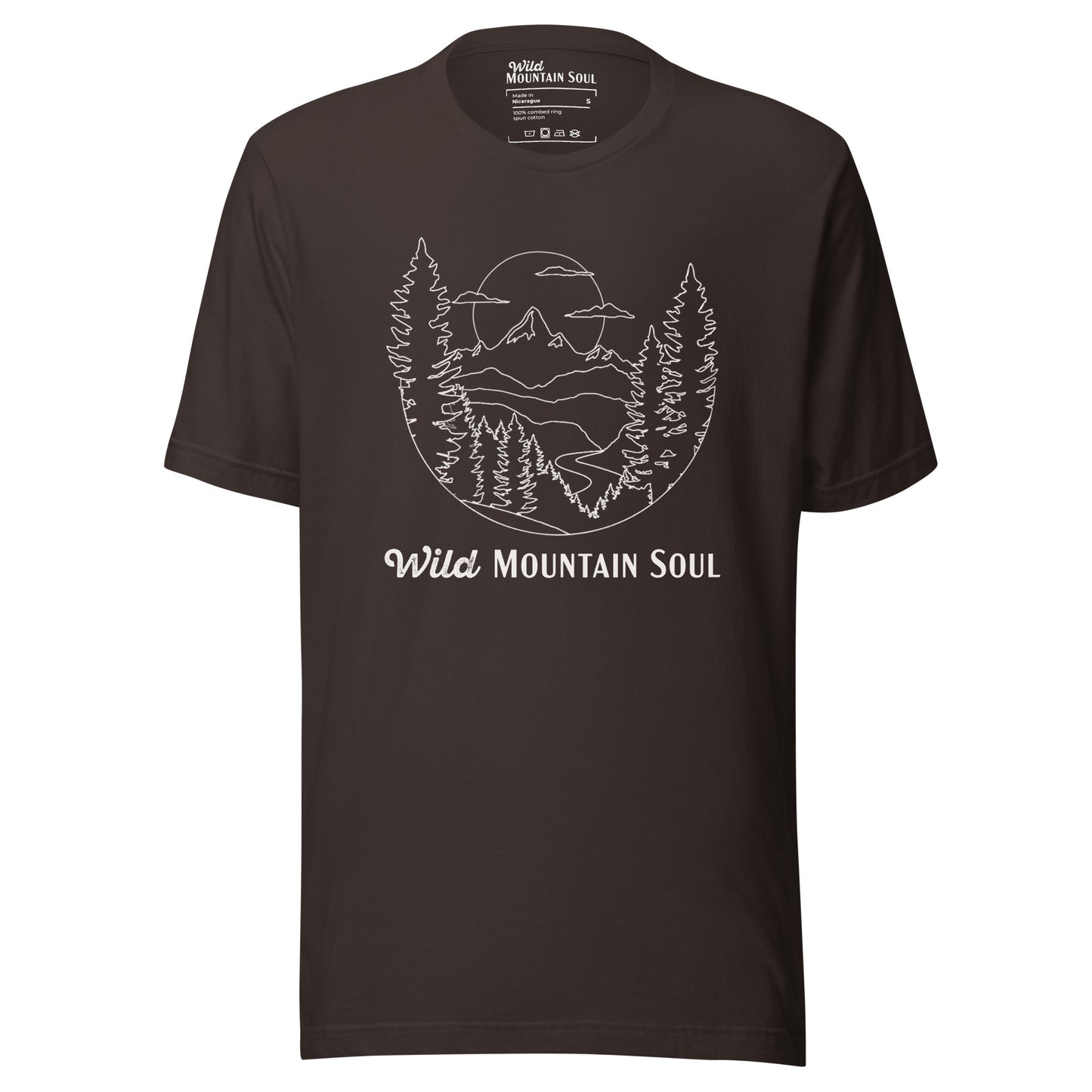 Wild Mountain Soul Graphic Tee • Short Sleeve Jersey T-Shirt