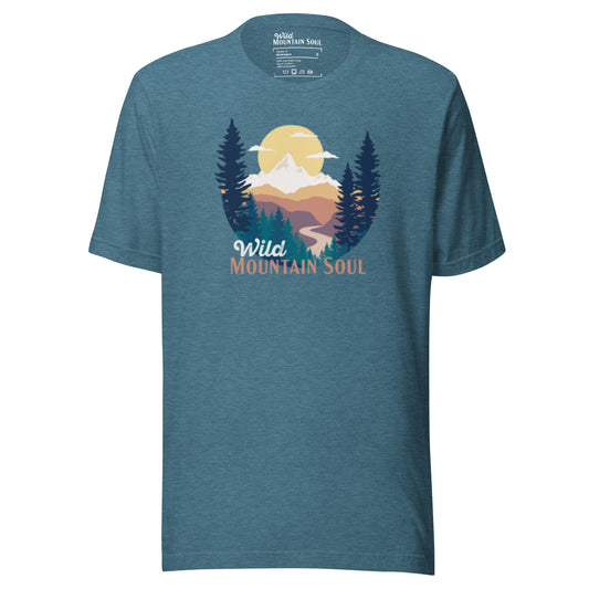 Wild Mountain Soul • Short Sleeve Jersey T-Shirt