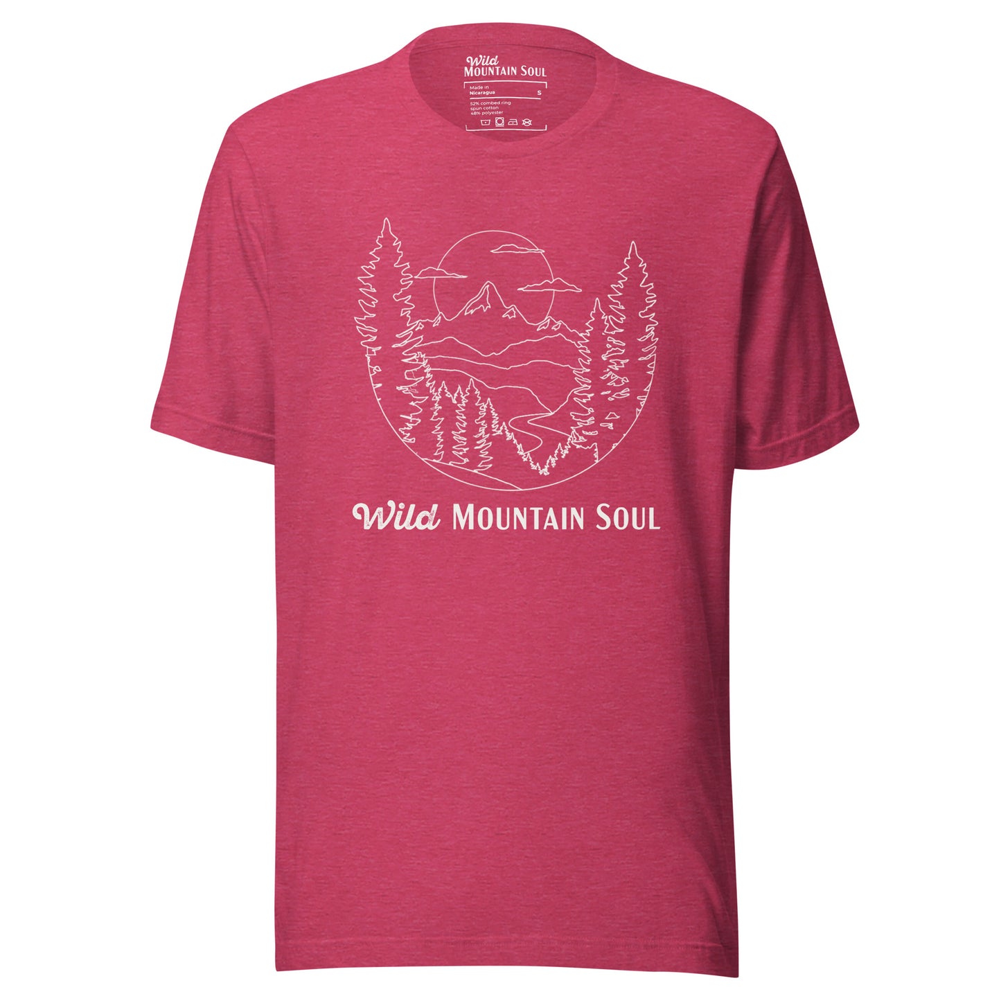 Wild Mountain Soul Graphic Tee • Short Sleeve Jersey T-Shirt