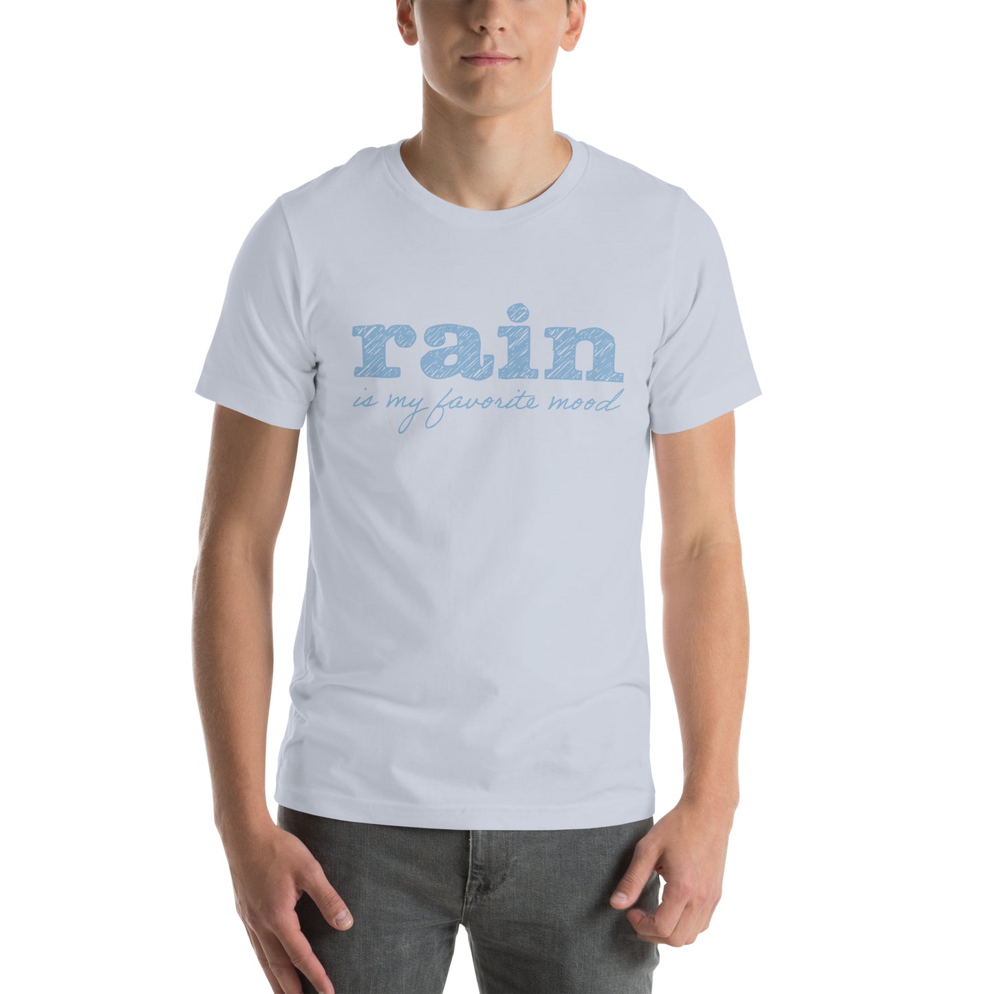 Rain is my favorite mood • Short Sleeve Jersey T-Shirt