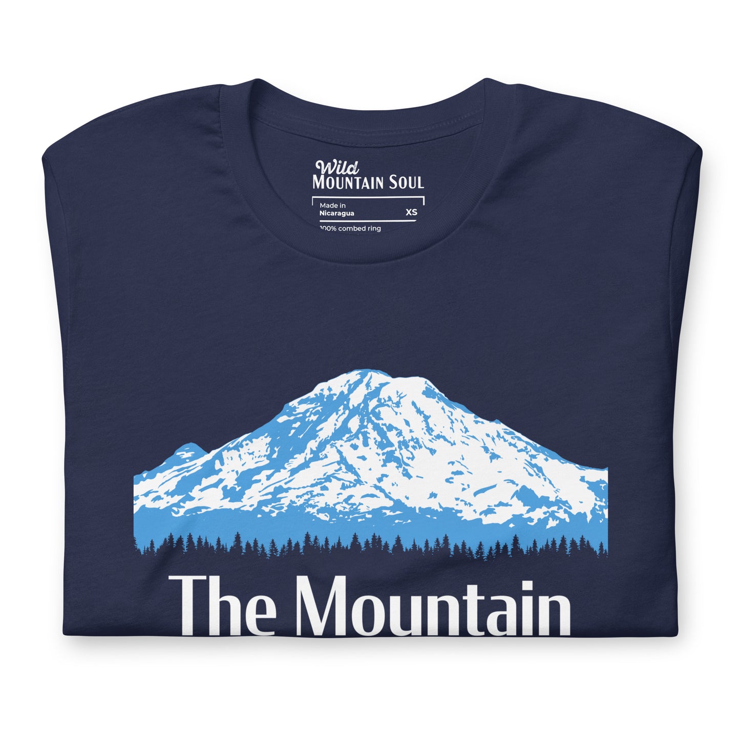 Mt. Rainier • The Mountain Is Out • Short Sleeve Jersey T-Shirt