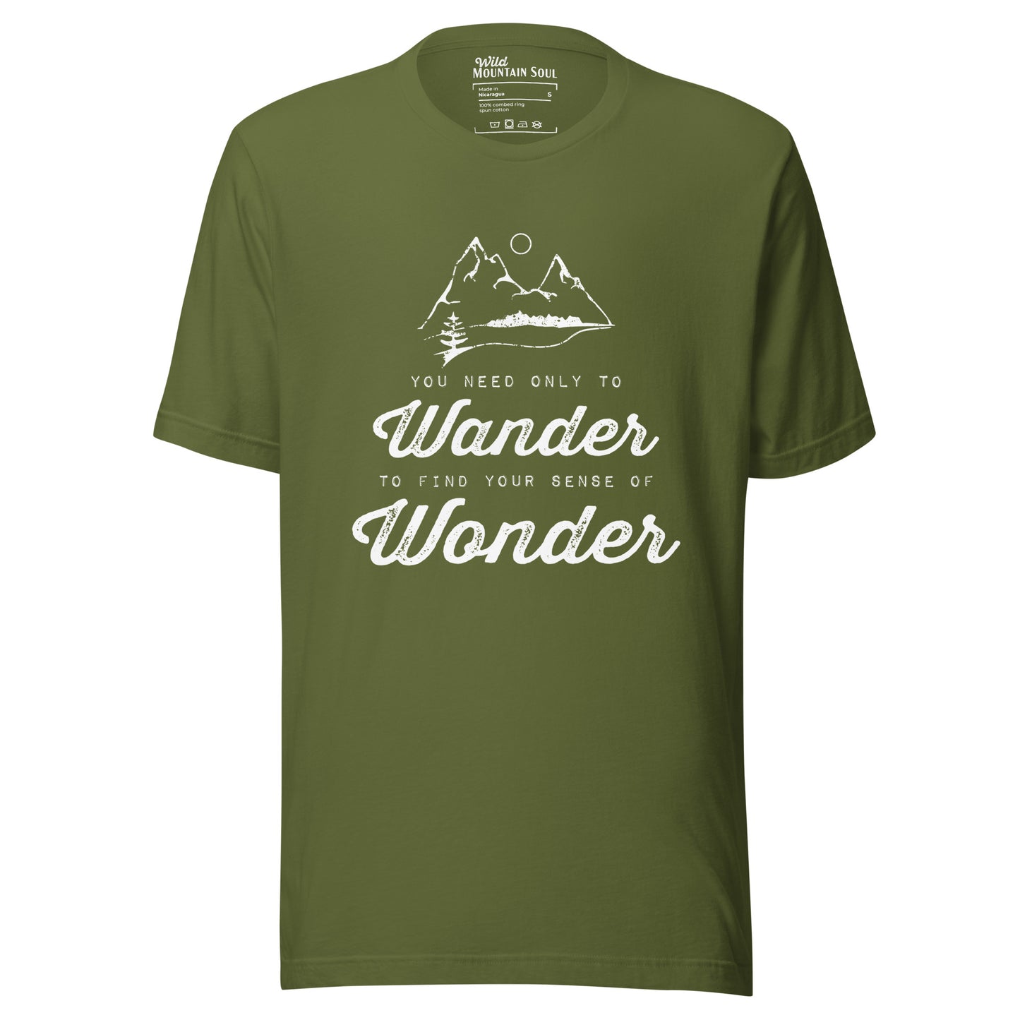 Wander to Wonder • Short Sleeve Jersey T-Shirt