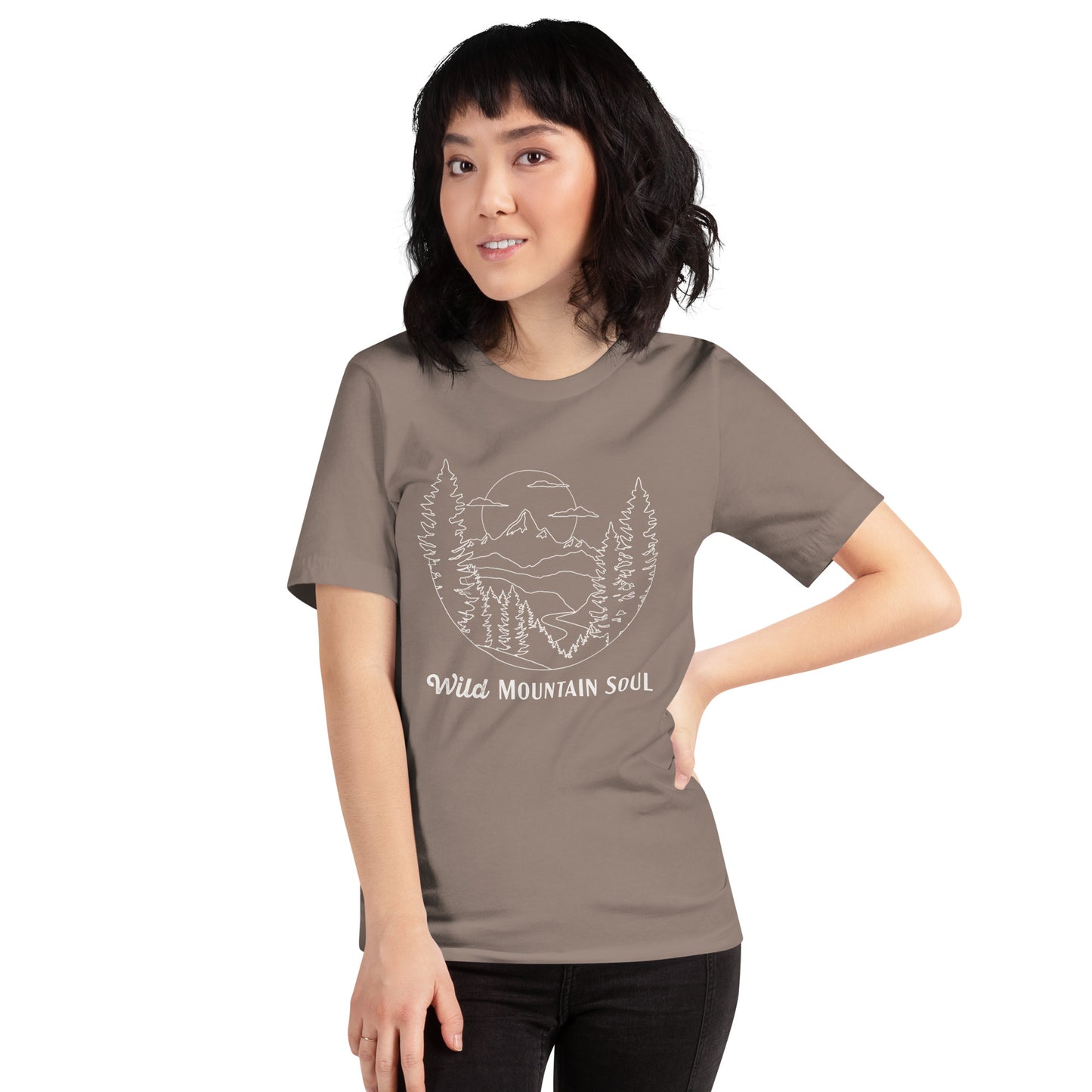 Wild Mountain Soul Graphic Tee • Short Sleeve Jersey T-Shirt