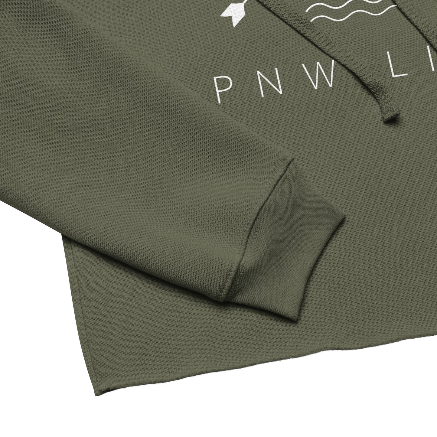 PNW LIFE • Crop Top Hoodie